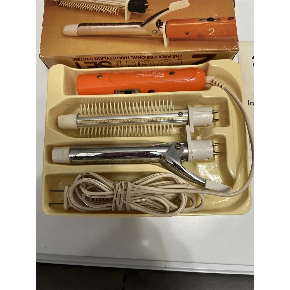 Vintage Shetland 2 To Get Set Hair‎ Styling System Model 973 Tested Works